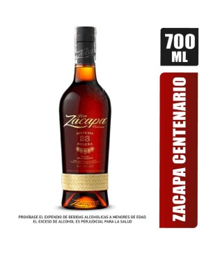 RON ZACAPA CENTENARIO 23 AÑOS X 700ML