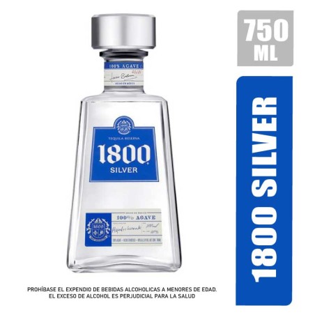 TEQUILA 1800 SILVER X 750ML