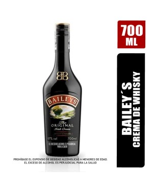 CREMA DE WHISKY BAILEYS BOTELLA X 700ML