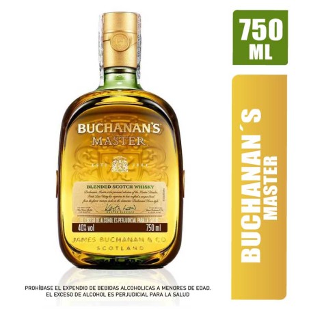 WHISKY BUCHANAN´S MASTER X 750ML