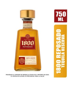 TEQUILA 1800 REPOSADO X 750ML