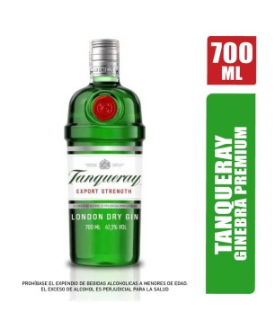 GINEBRA TANQUERAY LONDON DRY X 700ML
