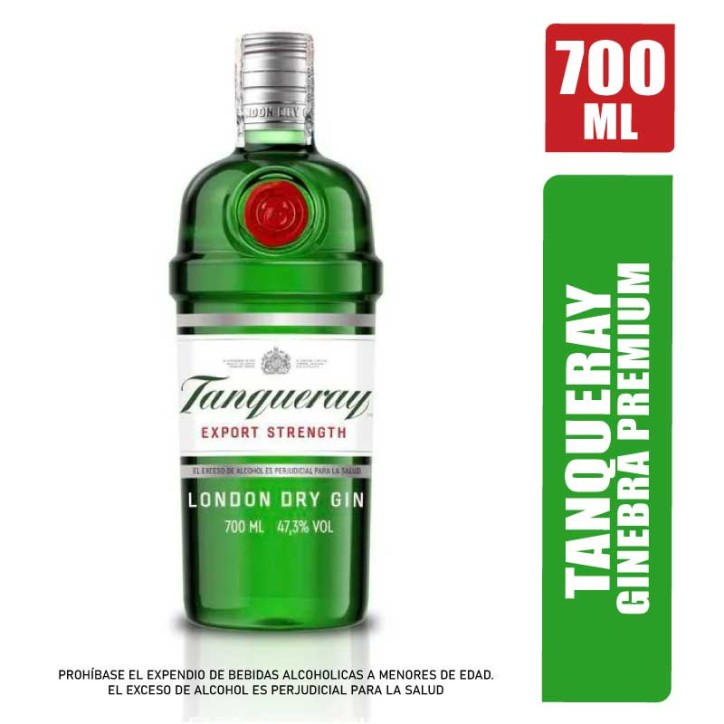 GINEBRA TANQUERAY LONDON DRY X 700ML