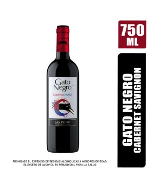 VINO TINTO GATO NEGRO X 750ML