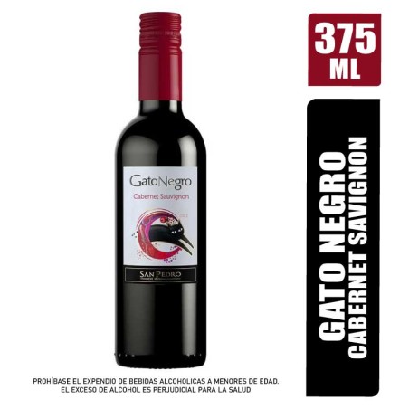 VINO TINTO GATO NEGRO X 375ML