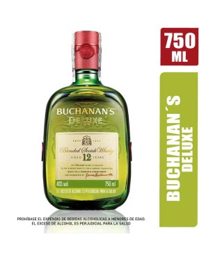 WHISKY BUCHANAN´S DELUXE BOTELLA X 750ML