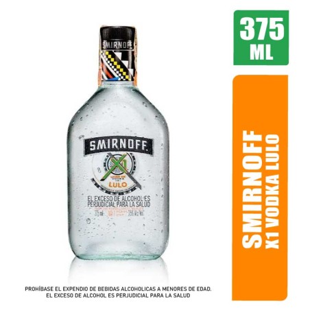 SMIRNOFF LULO X1 MEDIA X 375ML