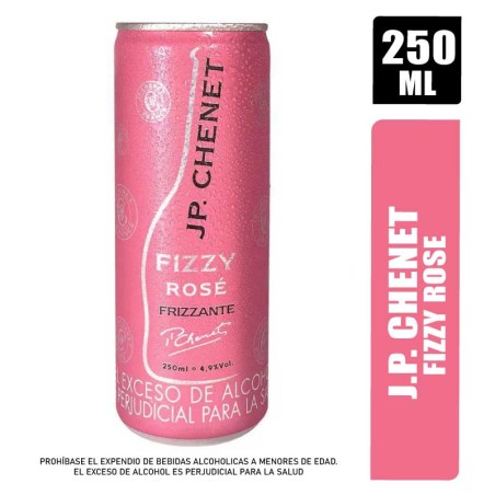 J.P CHENET FIZZY ROSADO LATA X 250ML