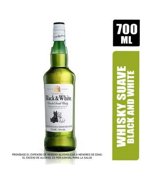 WHISKY BLACK & WHITE X 700ML