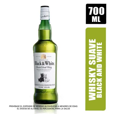 WHISKY BLACK & WHITE X 700ML