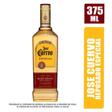 TEQUILA JOSE CUERVO REPOSADO ESPECIAL X 375ML