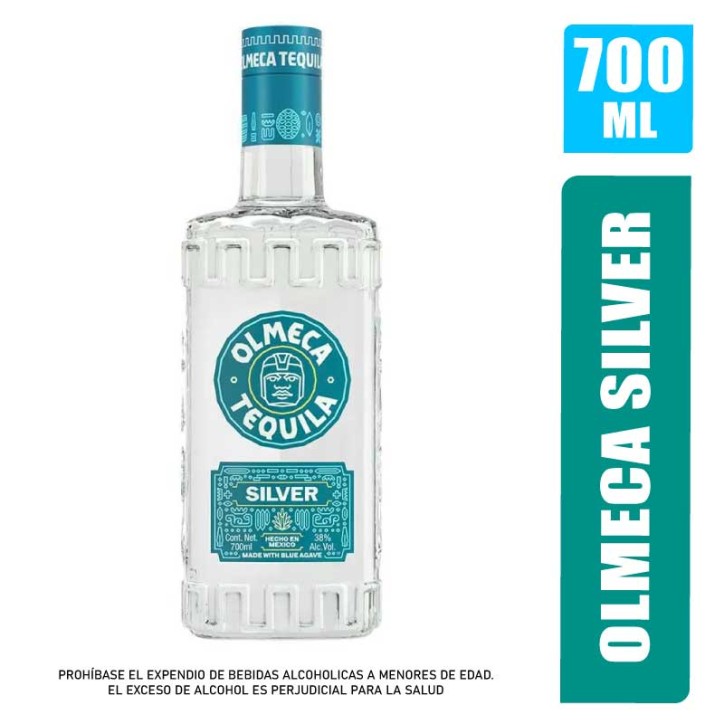 TEQUILA OLMECA BLANCO X 700ML
