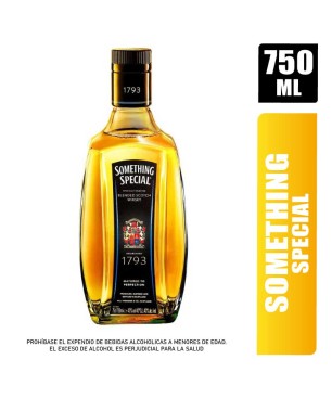 WHISKY SOMETHING SPECIAL X 750ML