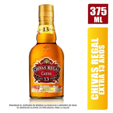 WHISKY CHIVAS REGAL EXTRA X 375ML