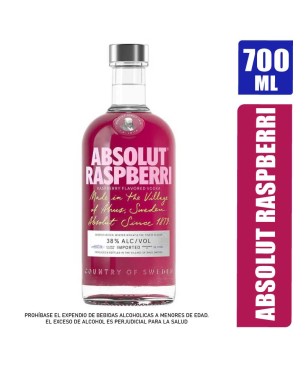VODKA ABSOLUT RASPBERRI x 700ML