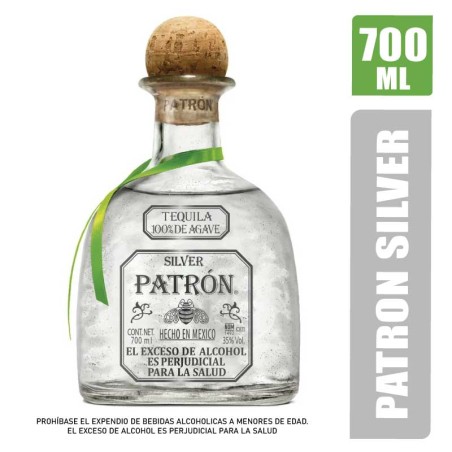 TEQUILA PATRON SILVER X 700ML