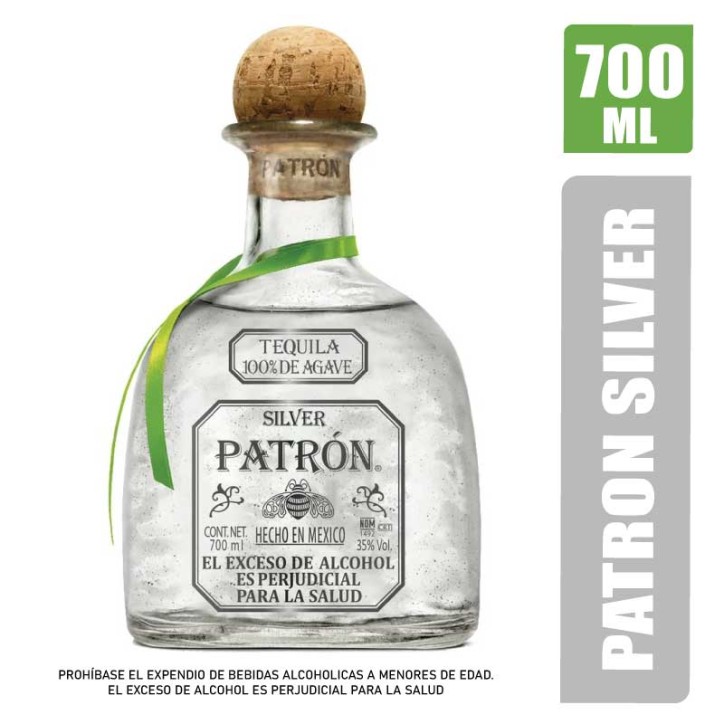 TEQUILA PATRON SILVER X 700ML