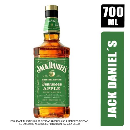 WHISKY JACK DANIELS APPLE X 700ML