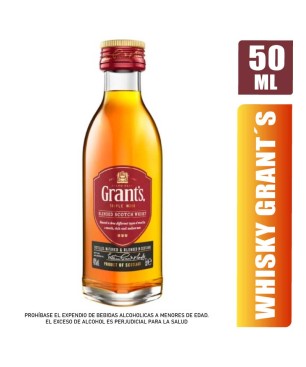 WHISKY GRANTS MINI X 50ML