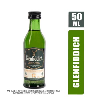 WHISKY GLENFIDDICH MINI X 50ML
