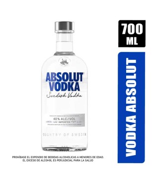 VODKA ABSOLUT X 700ML