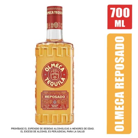 TEQUILA OLMECA REPOSADO X 700ML