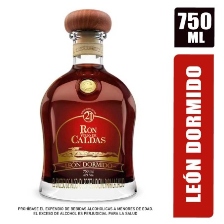 RON LEÓN DORMIDO VIEJO DE CALDAS X 750ML