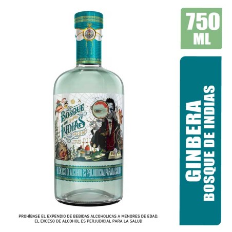 GINEBRA BOSQUE DE INDIAS X 750ML