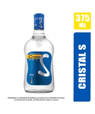 AGUARDIENTE CRISTAL S X 375ML