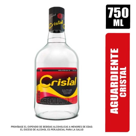 AGUARDIENTE CRISTAL X 750ML