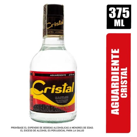 AGUARDIENTE CRISTAL X 375ML