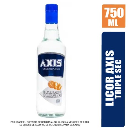 LICOR TRIPLE SEC AXIS X 750ML