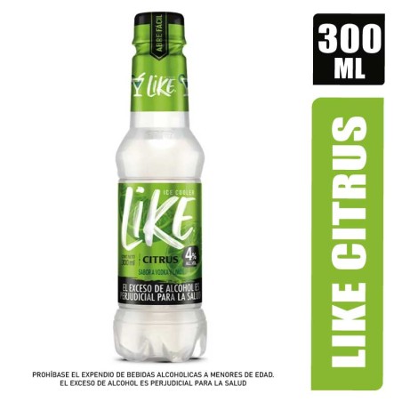 COCTEL LIKE CITRUS LIMÓN X 300ML