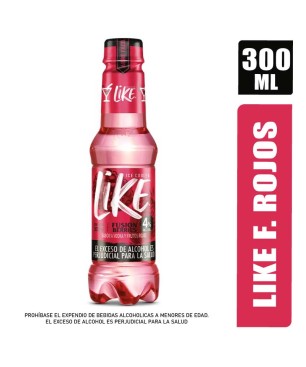 COCTEL LIKE FRUTOS ROJOS X 300ML