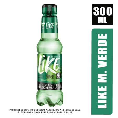 COCTEL LIKE MANZANA VERDE X 300ML