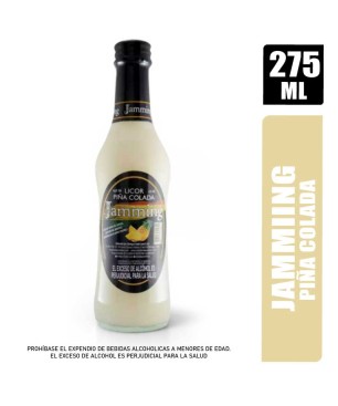 LICOR PIÑA COLADA JAMMING X 275ML