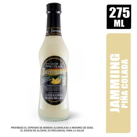 LICOR PIÑA COLADA JAMMING X 275ML