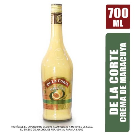 CREMA DE MARACUYA DE LA CORTE X 700ML