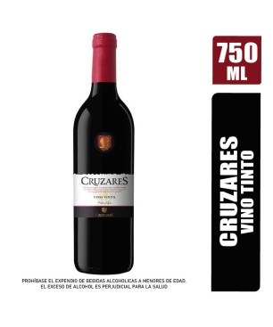 VINO TINTO CRUZARES X 750ML