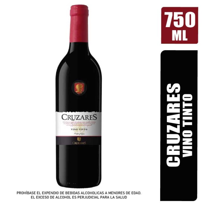 VINO TINTO CRUZARES X 750ML