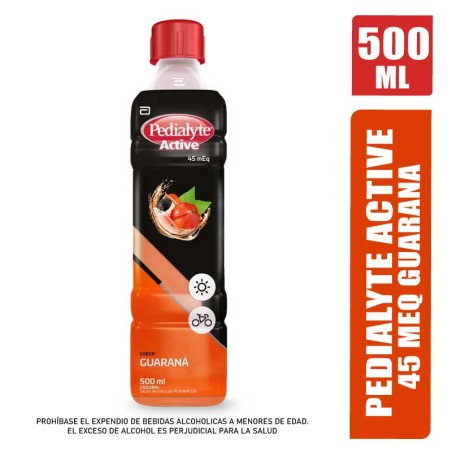 PEDIALYTE ACTIVE 45 MEQ GUARANA X 500ML