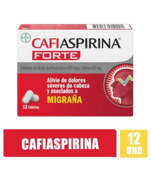 CAFIASPIRINA FORTE X 12UND