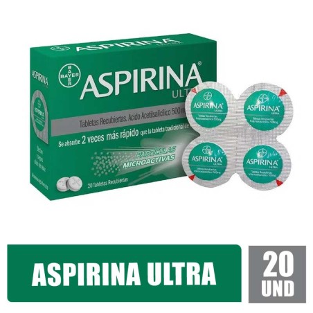 ASPIRINA ULTRA X 20UND