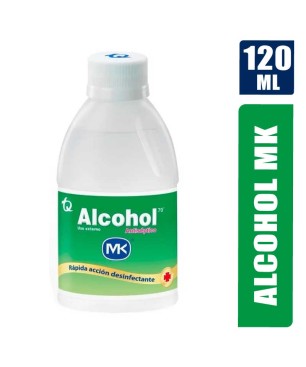 ALCOHOL MK ANTISEPTICO X 120ML
