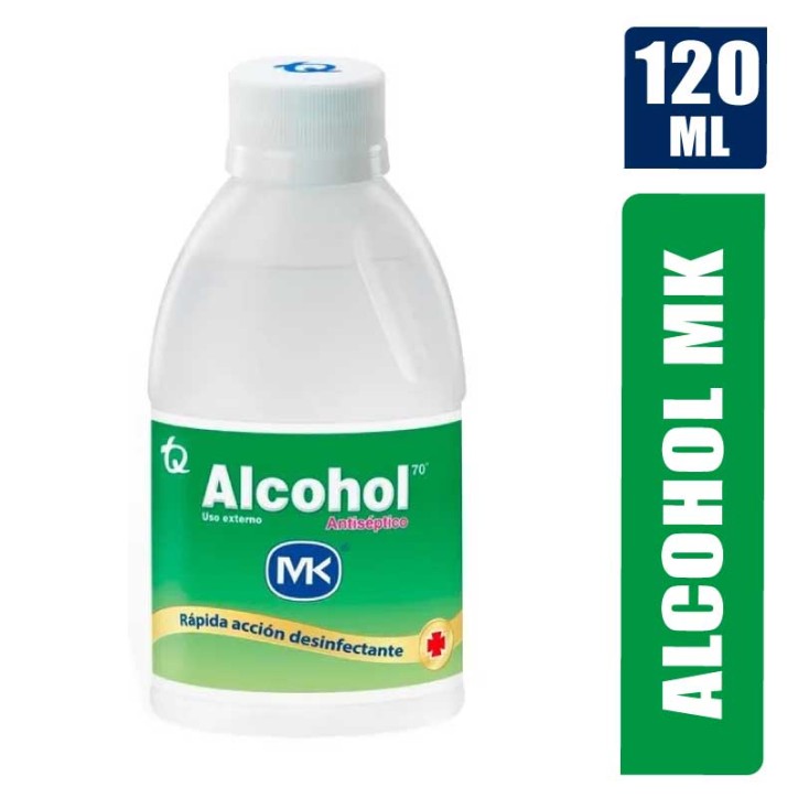 ALCOHOL MK ANTISEPTICO X 120ML