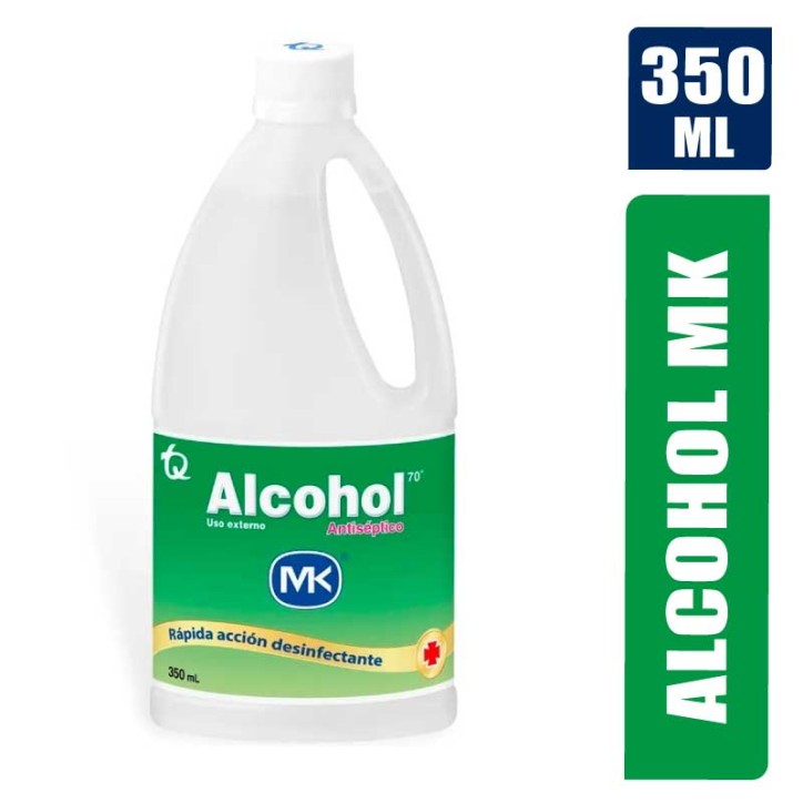 ALCOHOL MK ANTISEPTICO X 350ML