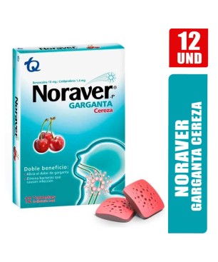 NORAVER GARGANTA CEREZA X 12UND