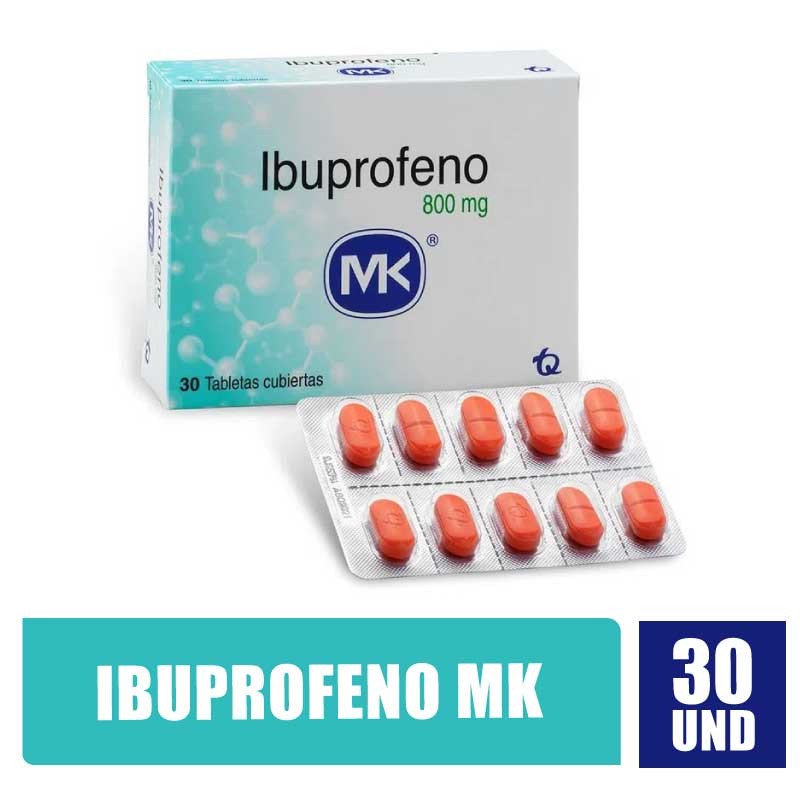 IBUPROFENO MK 800MG X 30UND