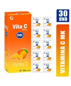 VITAMINA C NARANJA MK X 30UND