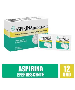 ASPIRINA EFERVESCENTE X 12UND